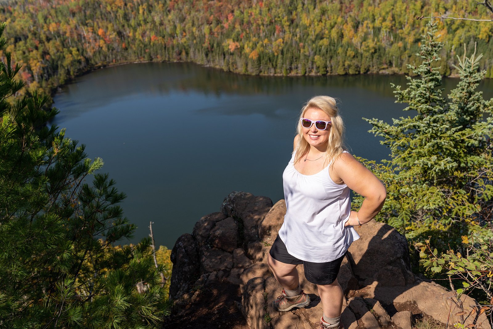 bigstock-Blonde-Woman-Hiker-Poses-At-Be-450790245 (1)